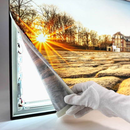 Textildruck Indoor Economy Blockout, weiß, unbeleuchtet max 3 m - Primex