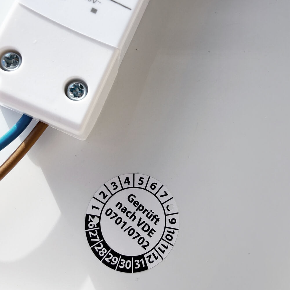 Plafonnier lumineux rond profilé de 55 mm-éclairage de surface