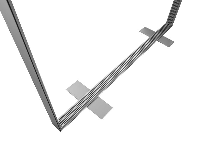 Textile stretching frame 100 mm - free-standing frame