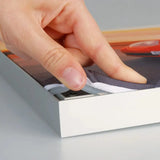 Textilspannrahmen mit Textildruck in einer Detail-Aufnahme