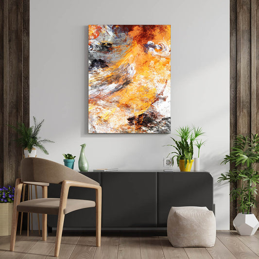 Akustikbild "Abstrakt Warm" - Primex